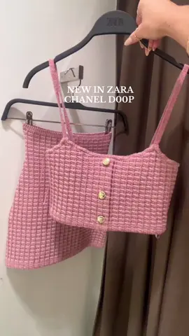 new in zara co ord tweed set 💅🏼 #zara #zaranewin #zaraoutfit #zaraset #zaratryonhaul #tweetset 