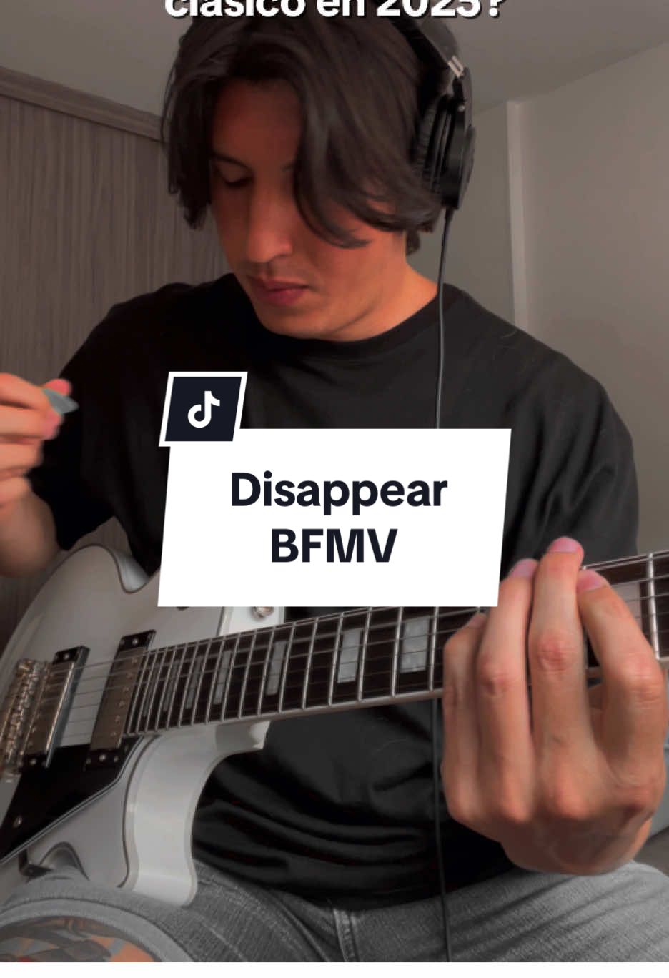 Respuesta a @Guillermo Gutiérrez el solo de disappear es sencillamente épico #bulletformyvalentine #guitar #bfmv #metalcore #matttuck #michaelpaget #cover #heavymetal 