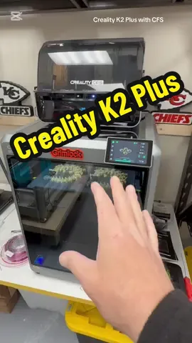 I picked up a Creality K2 Plus with CFS. Great large format printer for the money! Beats Bambu Lab on bed size, hands down#3dprinting #3dprintinglife #3dprinttok #eskildsencreativeworks #ecw3d #fyp #crealityk2plus #creality @Creality official 