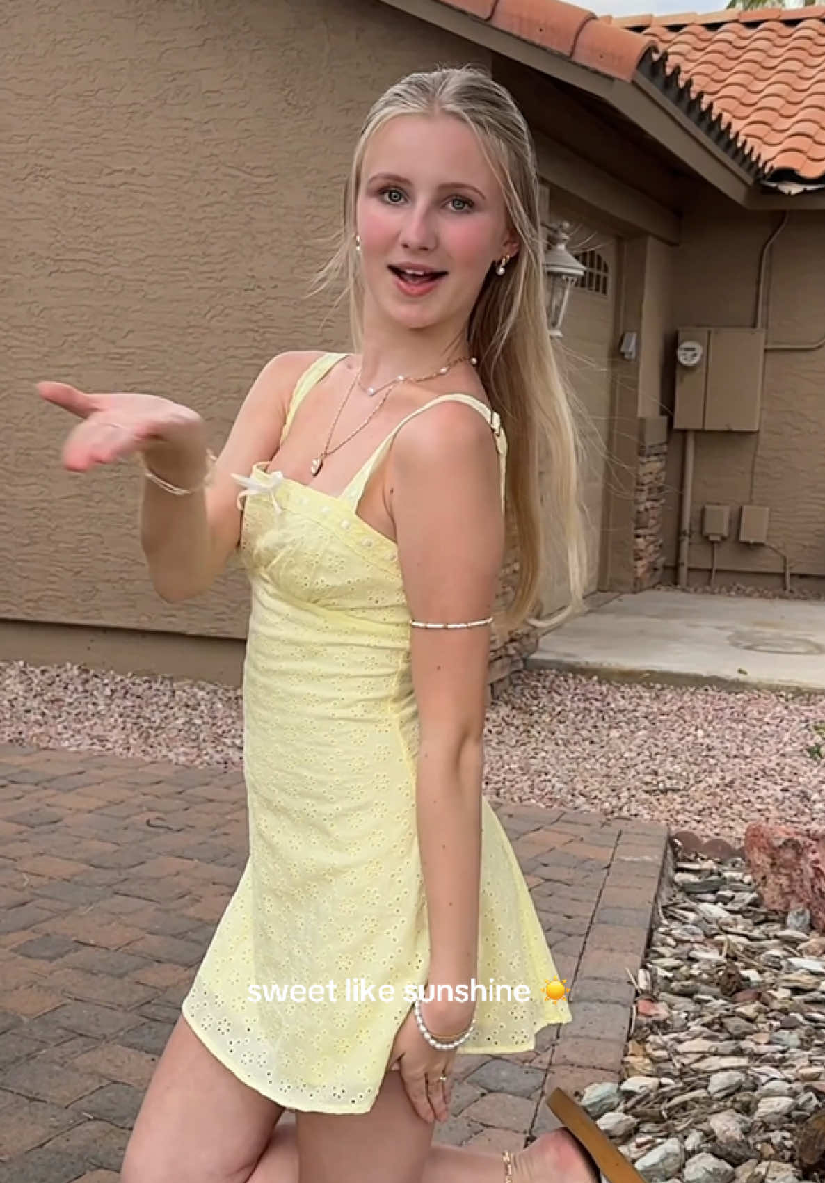 sunshine all day long 💛🍋 this has to be my favorite new dress for spring + summer! @Altar’d State  Happy Easter loves!✨ #jesuslovesyou #summerdress #yellowdress #outfits #sundress #ootdinspo 