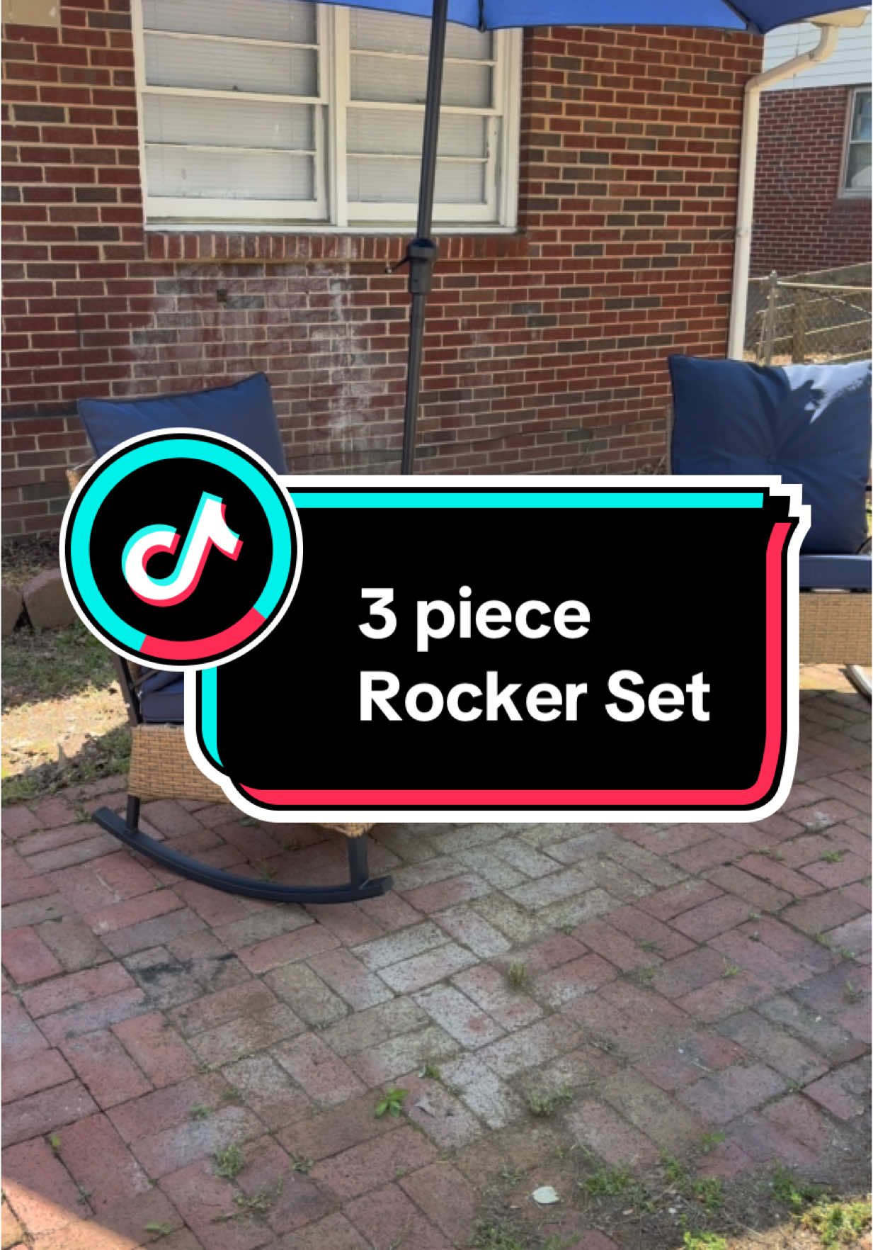 3 piece Rocker Set 😍🥰🥰 @EROMMY #patiodecor #patiofurniture #rocker #furniture #3pieceset #rockerchair #rockingchair #patioset #erommy #erommy_furniture #outdoor #outdoordecor #decor #outsidelounging 
