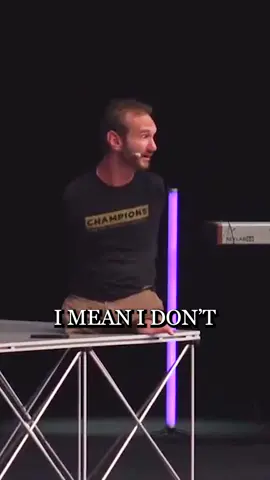 23 seconds is all it takes, don't even try denying it, my friend #nickvujicic #fyp #disability #hope #motivation