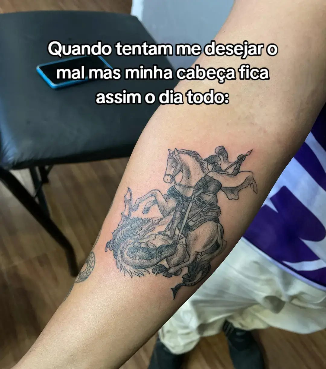 Salve São Jorge. #saojorge #sãojorge #ogum #mariabethania #foryou 