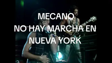 MECANO - NO HAY MARCHA EN NUEVA YORK #corazonesrosas💕💕💕#baladasdellrecuerdo#inolvidables80s#Retro#musicainolvidable#recuerdosinolvidables#mecano 