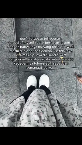 don't forget to tell yourself 💌#reminder #remindertomyself #foryou 