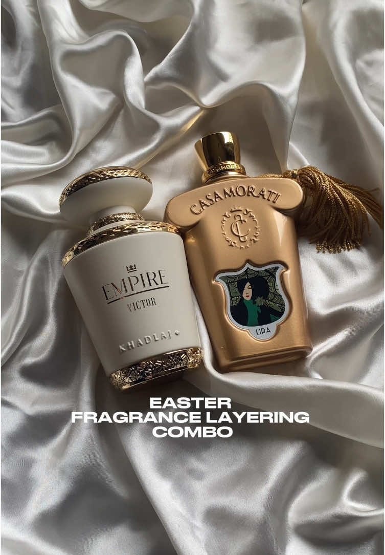My Easter Fragrance Layering Combo 🐰 Khadlaj Empire Victor & Xerjoff Casamorati Lira = The Best Perfume Layering Combo🍨🍋 #fragrancelayering #perfumelayering #layeringcombo #layeringperfume #perfumelayeringcombos #fragrancetiktok #perfumetiktok #casamoratilira #khadlajempirevictor #perfumelover #fragrancecollection #nicheperfume #musthaveperfumes #easter #fyp #explorepage #viralperfume #perfume #colognes #fragrances 
