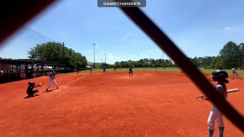 In the park grand slam 💪  when she learns to keep that power through contact - it would have gone over the fence.  #fyp #fypシ #fypage #softball #softballlife #softballtiktoks #softballgirl #softballgirls  #softballmom #softballcheck #momlife #momtok #homerun #homeruns #homerunhitter #grandslam 