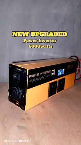 POWER INVERTER 6000WATTS. #Puresinepowersupplyinverter  #inverter12vto220v  #solarpowergenerator  #powerinverter12v220v  #solarinverter12vto220v 