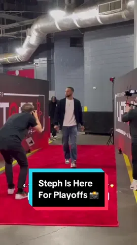 STEPH CURRY IS HERE 👀 #NBA #NBAPlayoffs #Basketball #StephCurry #StephenCurry 
