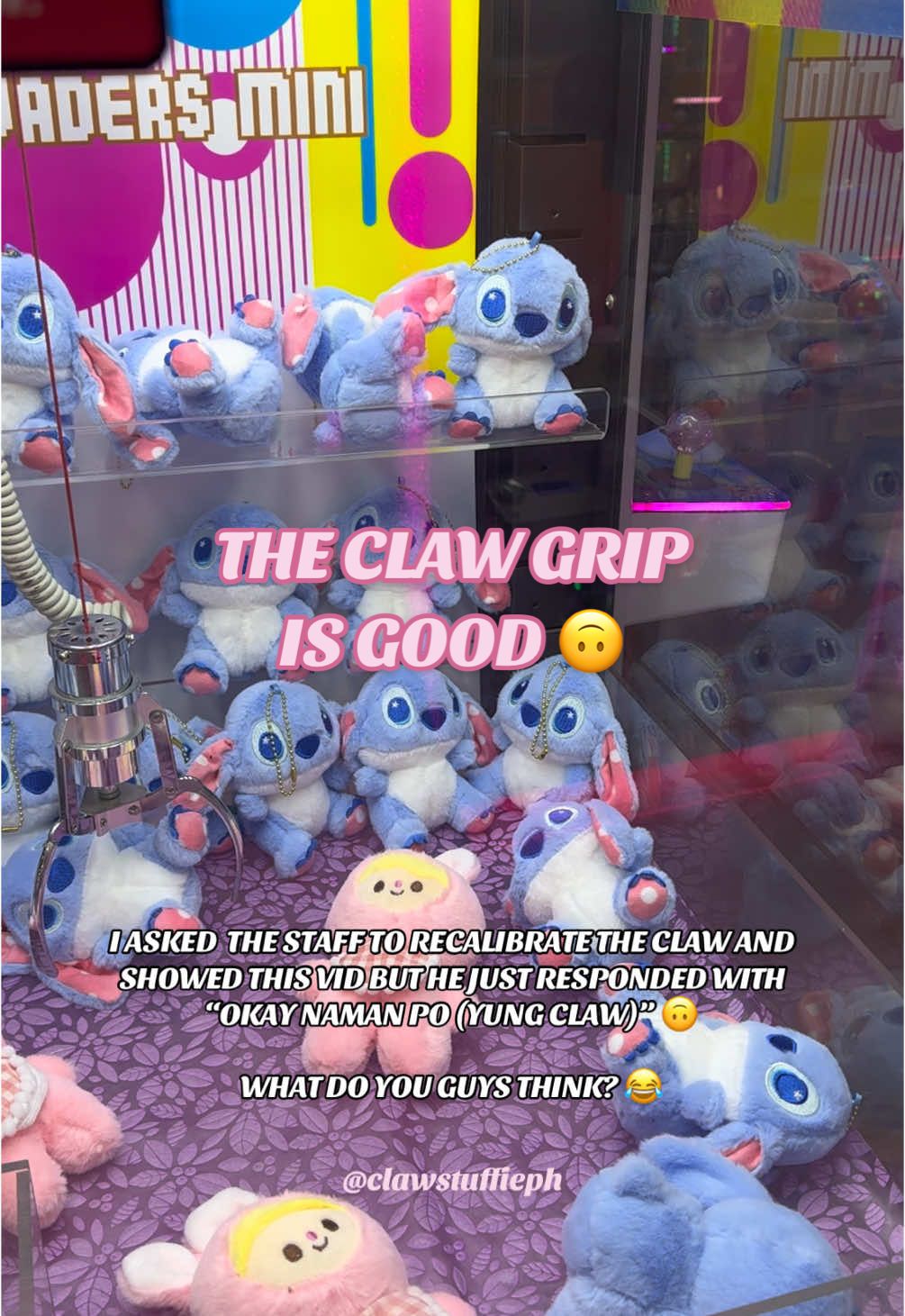 I was stunned with his response 😂  #clawmachine #clawcrane #tomsworld #northedsa