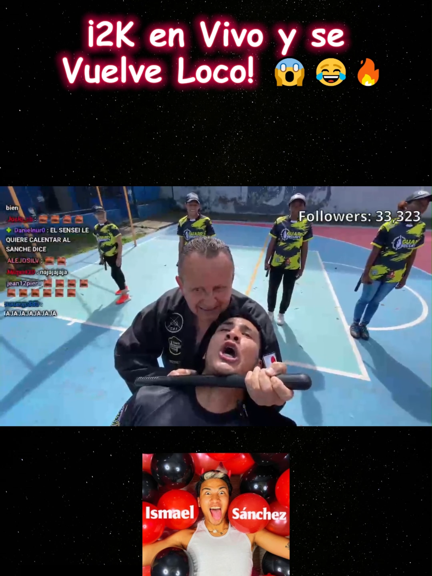 ¡2K en vivo! Emoción, abrazos y un tonfa inesperado😱😂🔥! #2KEnVivo #InfluencerEmocionado #InstructorViral #TonfaEnAcción #MomentoÉpico #VideosVirales #HumorYDisciplina #TendenciaEnTikTok #EntrenamientoConSorpresas #RetosEnVivo #ismaelsanchezoficial #ismaelsanchez