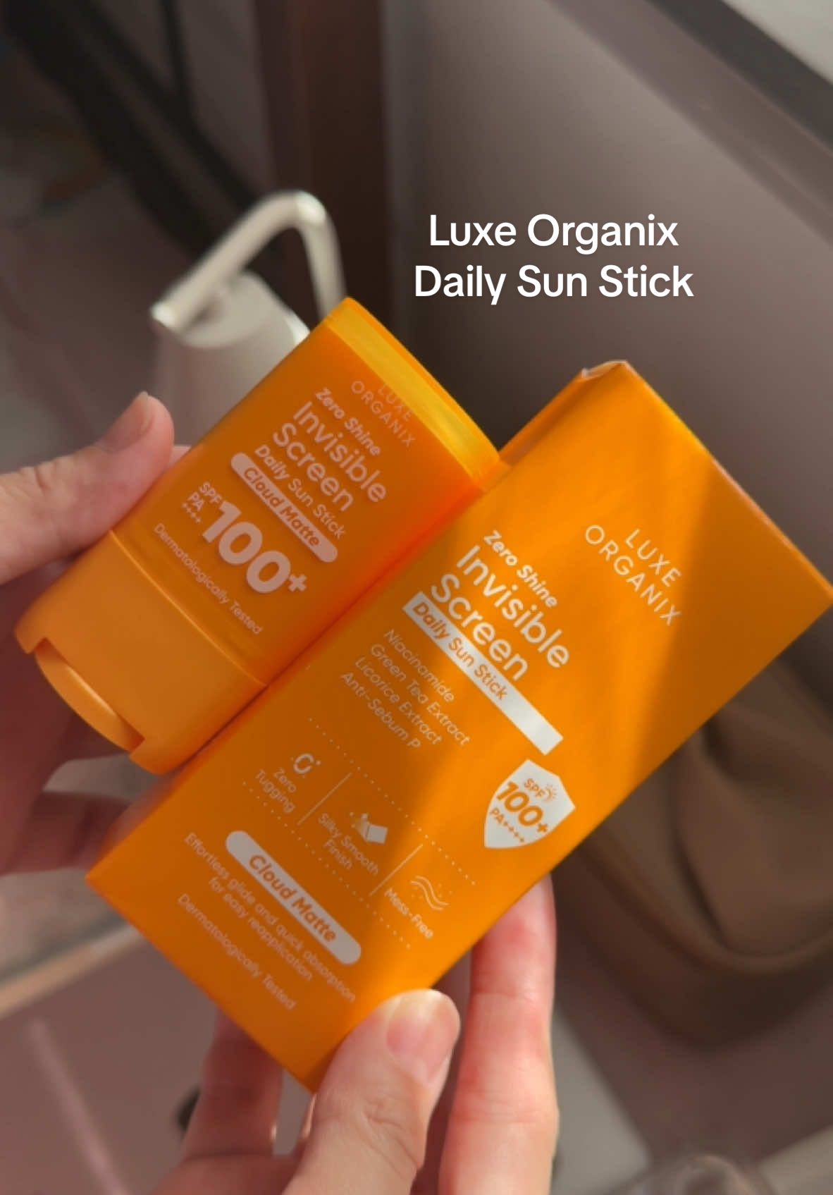 summer must have! ☀️🕶️🏖️ #FindsByMacy#LuxeOrganixph#Suncreen#Sunstick#zeroshineinvisiblesunscreen#Summermusthave 