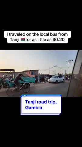 Whenever i visit a foreign country I always use the opportunity to experience local life by living like the locals. I find you truly get to see and experience their culture 1st hand. I’m on the bus here from #tanji beach into town and i felt safe 🫶🏽🌍🇬🇲 #banjulgambia🇬🇲 #gambia #thegambia #travel #solo #fyp #africa #travelvlog #tourism #holiday #smilingcoast #african #africantiktok #africanroads #roadtrip #gambian_tiktok🇬🇲🇬🇲 #gambiantiktok #for #exploreafrica #westafrica #localcommunity #mustdo #musttry #thingstodo #smilingcoastofafrica 