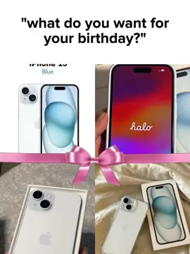 this is what i want for my birthday🩵🩵 #fyp #ip15 #iphone #phone #blue #birthday 