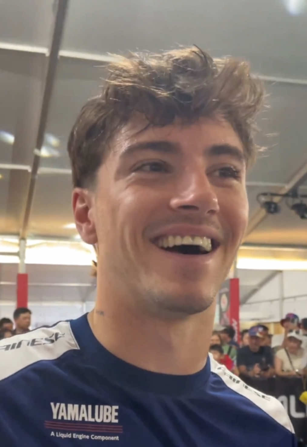 Izan หล่อแบบไม่เกรงใจคนรอบข้าง #izanguevara #IG28 #thaigp2025 #thaigp #moto2 #motoGP #fyp 