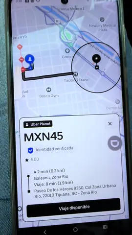Como cuando te dan más propina que lo que cuesta el viaje