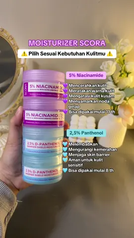 Moisturizer scora warna apa yang jadi pilihan kamu ? #scora#circlescora#affiliatescora#moisturizer 