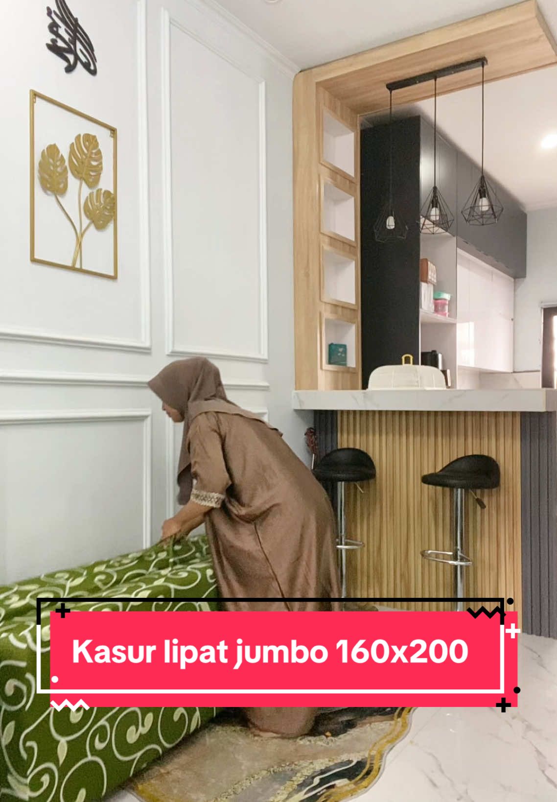 Kasur lipat jumbo 160x200cm #kasur #kasurlipat #kasurlantai 