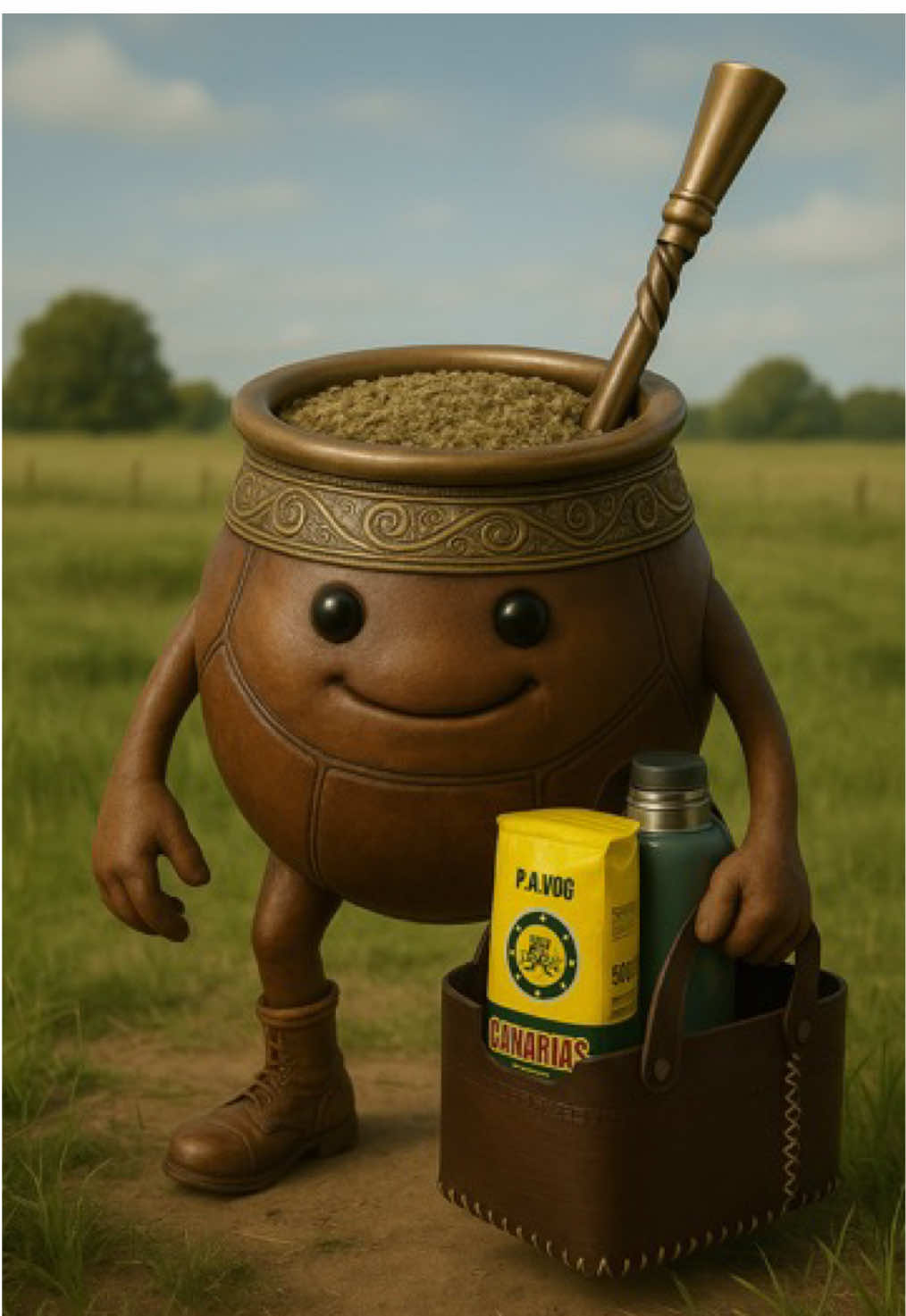 Unos matecini?  #mate #ia #argentina #amigos #ai 