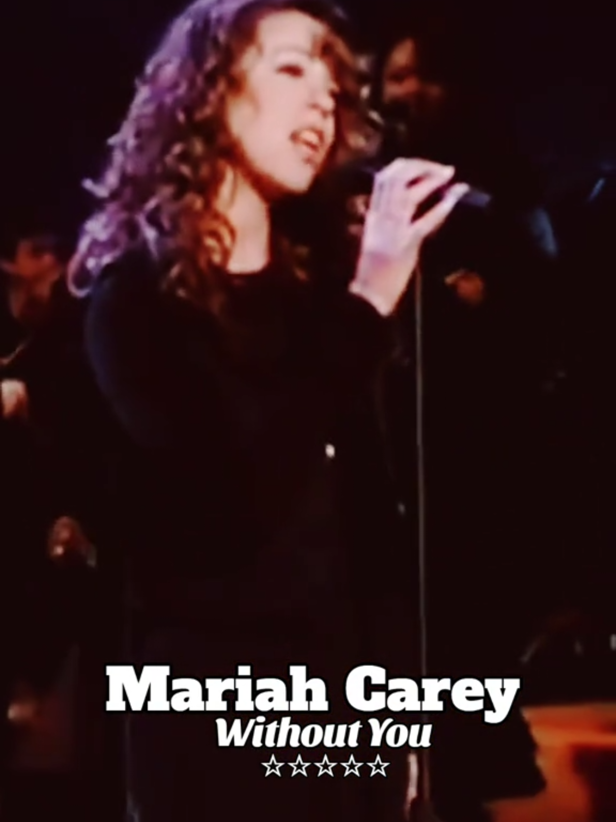 Without You interprété par Mariah Carey  titre classé N°1 des Charts internationaux #song #musica #mariahcarey #withoutyou #popular #loveyou 