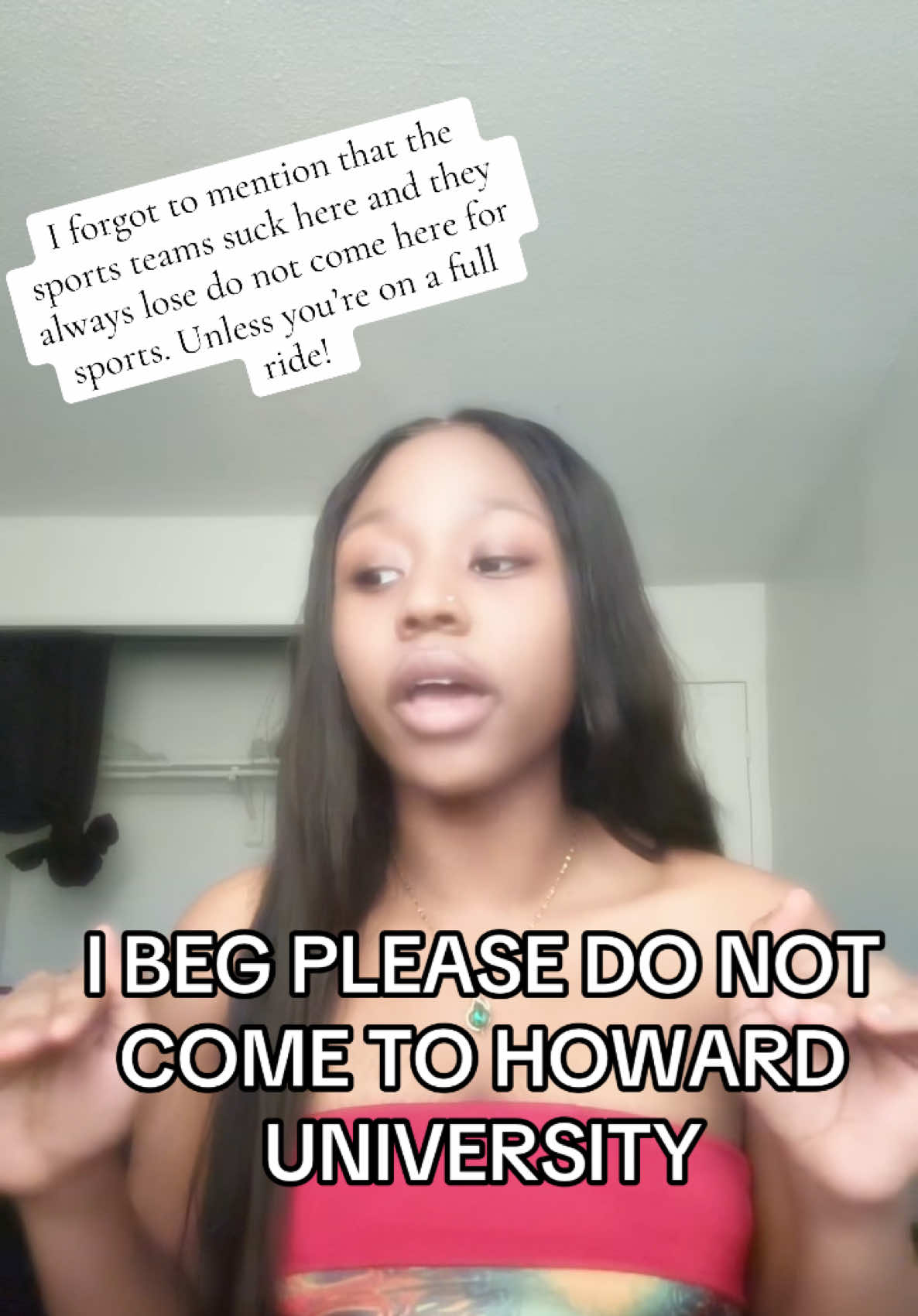 Go to any HBCU or university than HOWARD. If you’re still not convinced go watch my other 4 parts explain why you shouldn’t come here! #howarduniversity #howard #fyp #fypシ #viral #news #hbcu #hbcus #advice #hbcuadvice #babybison #sports #college #collegesports 