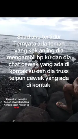 Soriy yee yang tadi malam itu bukan aku yang chat/telpun km tapi teman kuu #fy 