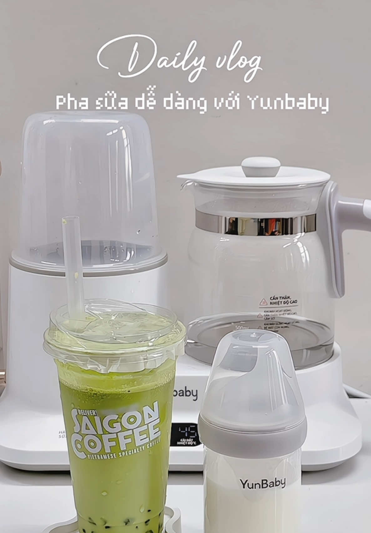Buổi sáng nhẹ nhàng của mẹ bỉm với trợ thủ đắc lực máy hâm 3in1 @YUNBABYKIDS  #mebimsua #mebim #mebau #dailyvlog #phasua#yunbaby #yunbabykidsvn 