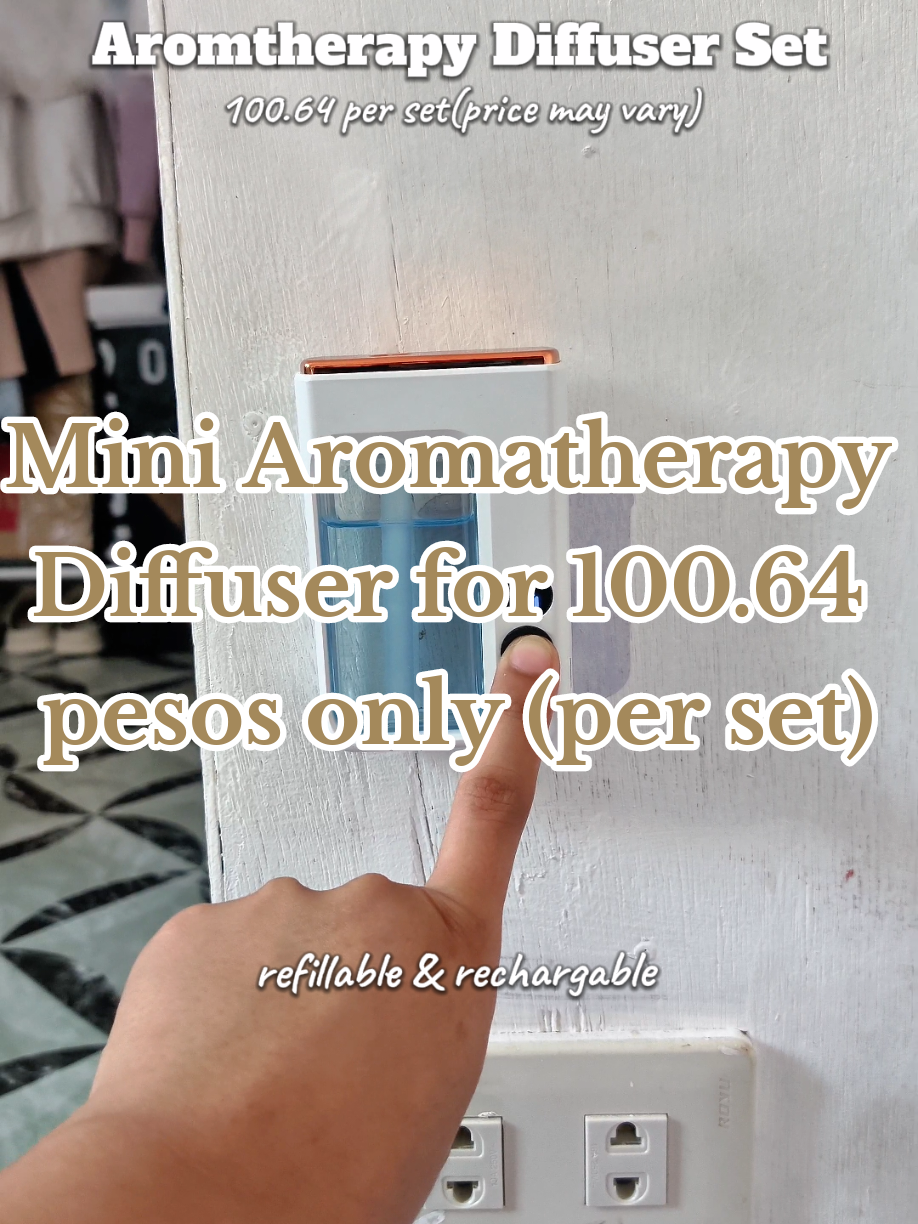 ang mura ng diffuser nato, malahotelvdin ang amoy. i love it!!😍😍😍😍 #aromatherapy #aromatherapydiffuser #humidifier #diffuser #minidiffuser #smalldiffuser #minihumidifier #fyp 