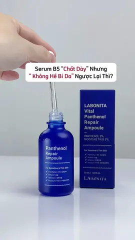 Da nào treatment cũng cần làm dịu, phục hồi và cấp ẩm đúng không mí bà, fomo serum panthenol repair ampoule labonita mà ưng quá #serumb5  #panthenol #ampoule #labonita #serumampoule #serumlabonita #panthenolserum #panthenolrepairampoule #reviewlamdep #memylamdep 