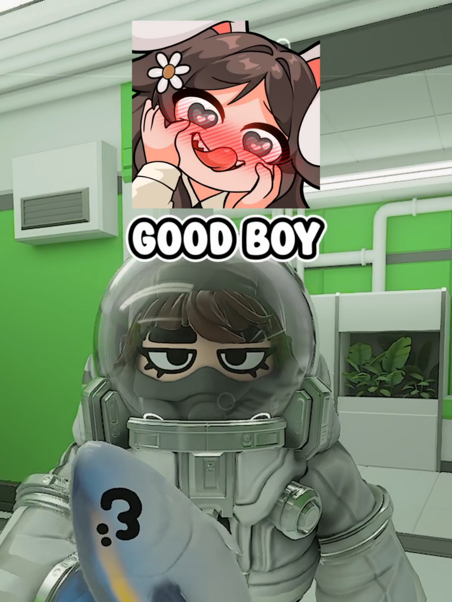ARIES IS HER TSUNDERE #lockdownprotocol #3damongus #socialgame #gaming #twitch #fyp #fypシ #AmongUs #imposter #ariesakana @yokasiri @ryunaniyori