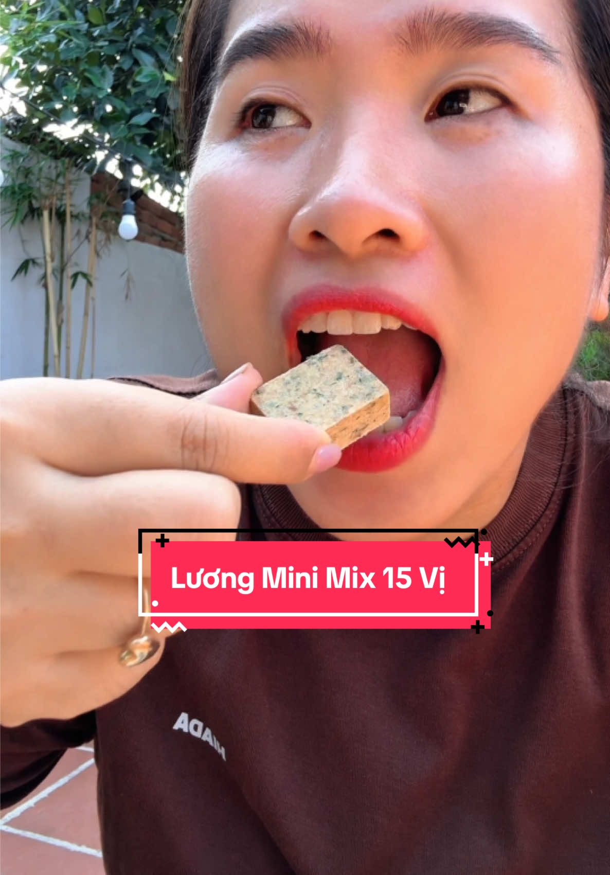 Lương khô mini bây giờ mix đến 15 vị từ các loại hạt dunh dưỡng đến trái cây giòn thơm ngon dễ ăn lại tiện lợi#bepcuagiao #mukbang #anvat #luongkhomini #luongkho #luongkhomix15vi 