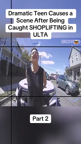 Dramatic Teen Causes a Scene After Being Caught SHOPLIFTING in ULTA#cops #copsoftiktok #police #policeofficer #bodycam #crime #truecrime #truestory #foryou #fyp 