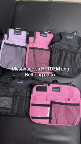 Maraming compartments inside & outside at adjustable pa ang belt 😍 #nursebag #beltbag #nursebeltbag #nursewaistbags #nursingbag #dutyessentials 