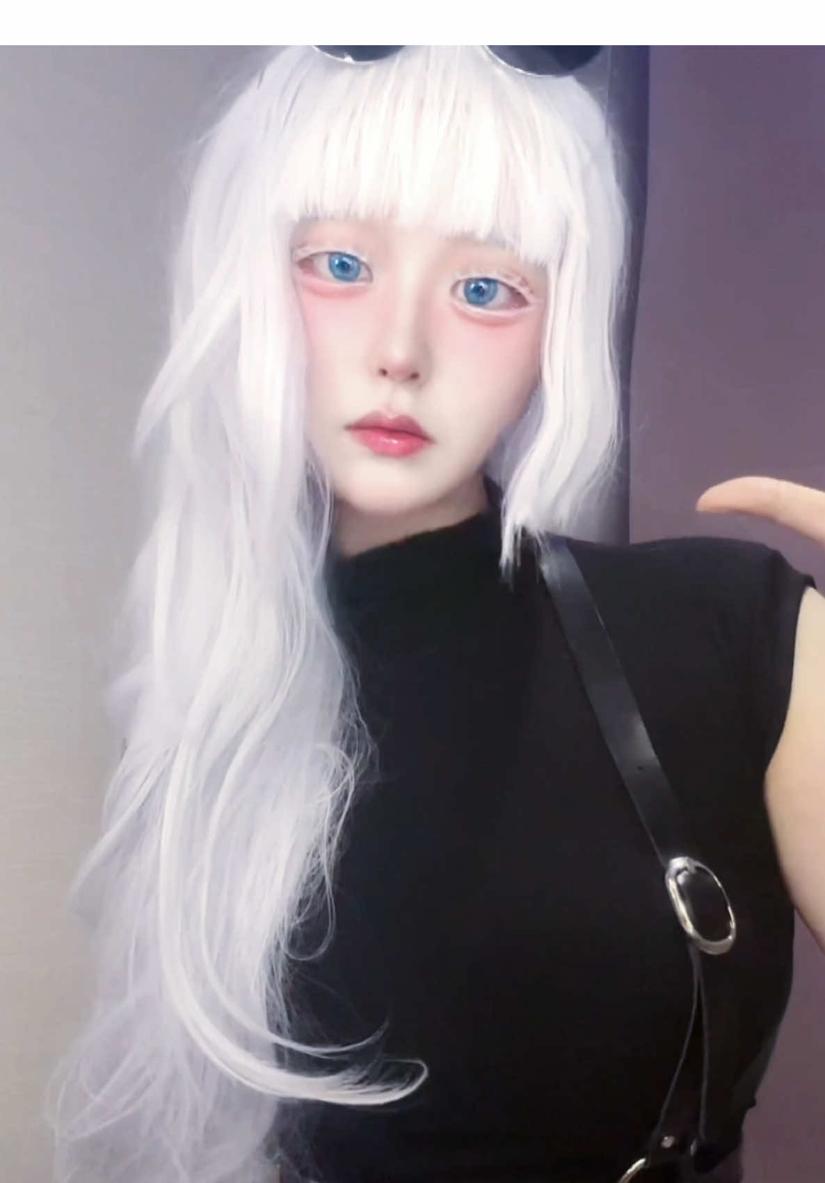 무량공처 맞을 사람 ~ 손! #gojosatoru #gojocosplay #cosplay 