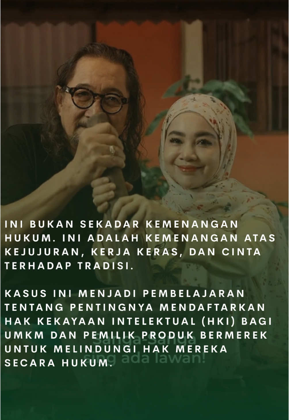 Kutus Kutus Resmi Menang di Pengadilan! 👏✨ Pengadilan Negeri Surabaya akhirnya memutuskan: Kutus Kutus yang asli adalah milik Bambang Pranoto, sang peracik dan pencipta sesungguhnya! Keputusan ini menegaskan bahwa karya, dedikasi, dan keaslian tetap berdiri di atas segalanya. 🙌🌿 Terima kasih atas doa dan dukungan kalian semua. Mari kita terus dukung produk lokal Indonesia yang penuh karya dan cinta! 🇮🇩❤️ #KutusKutus #BambangPranoto #KutusKutusAsli #ProdukIndonesia #KutusKutusHerbal #kemenangan 