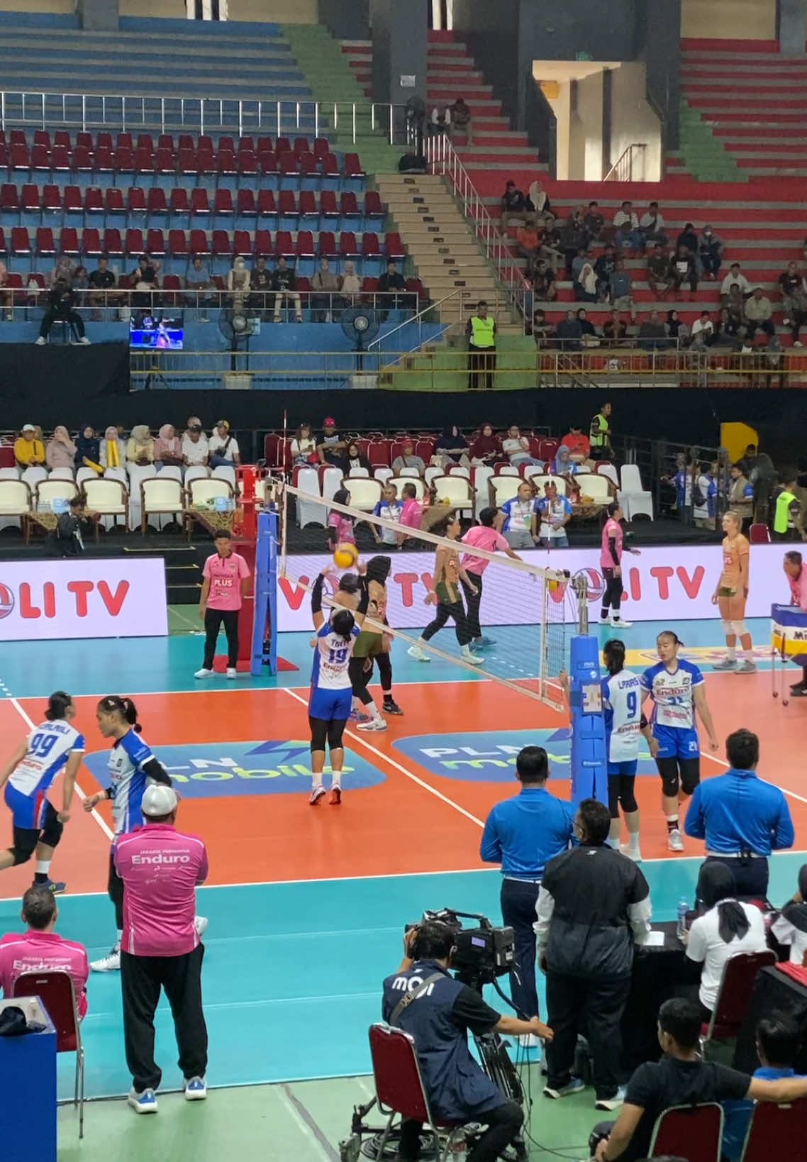 Proliga 2025 🔥 #fyp #voli #volitarkam #voliindonesia #volicantik #gresikpetrokimia #jakartapertamina 