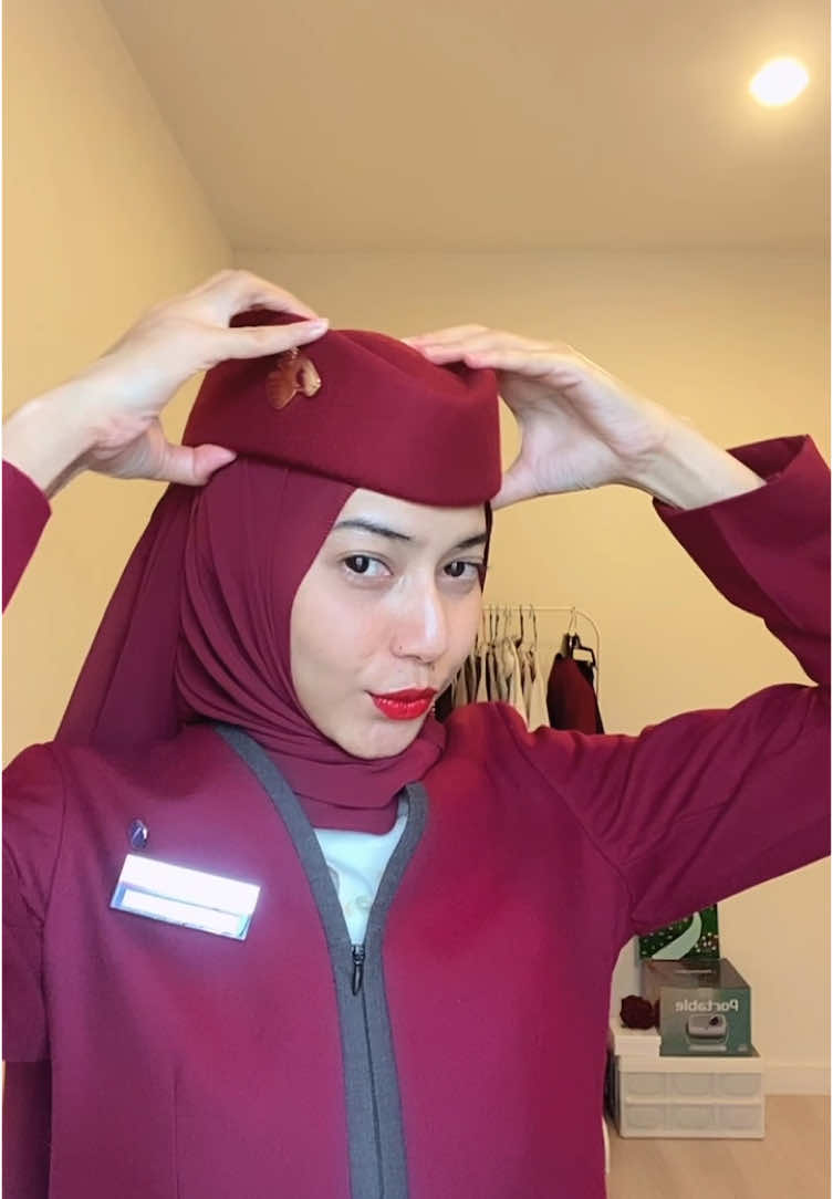 🇶🇦  #groundstaff #hijabstyle #muslim #Qatar 
