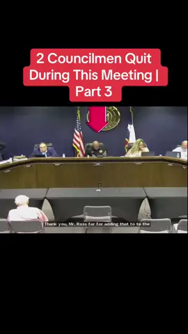 2 Councilmen Quit During This Meeting | Part 3