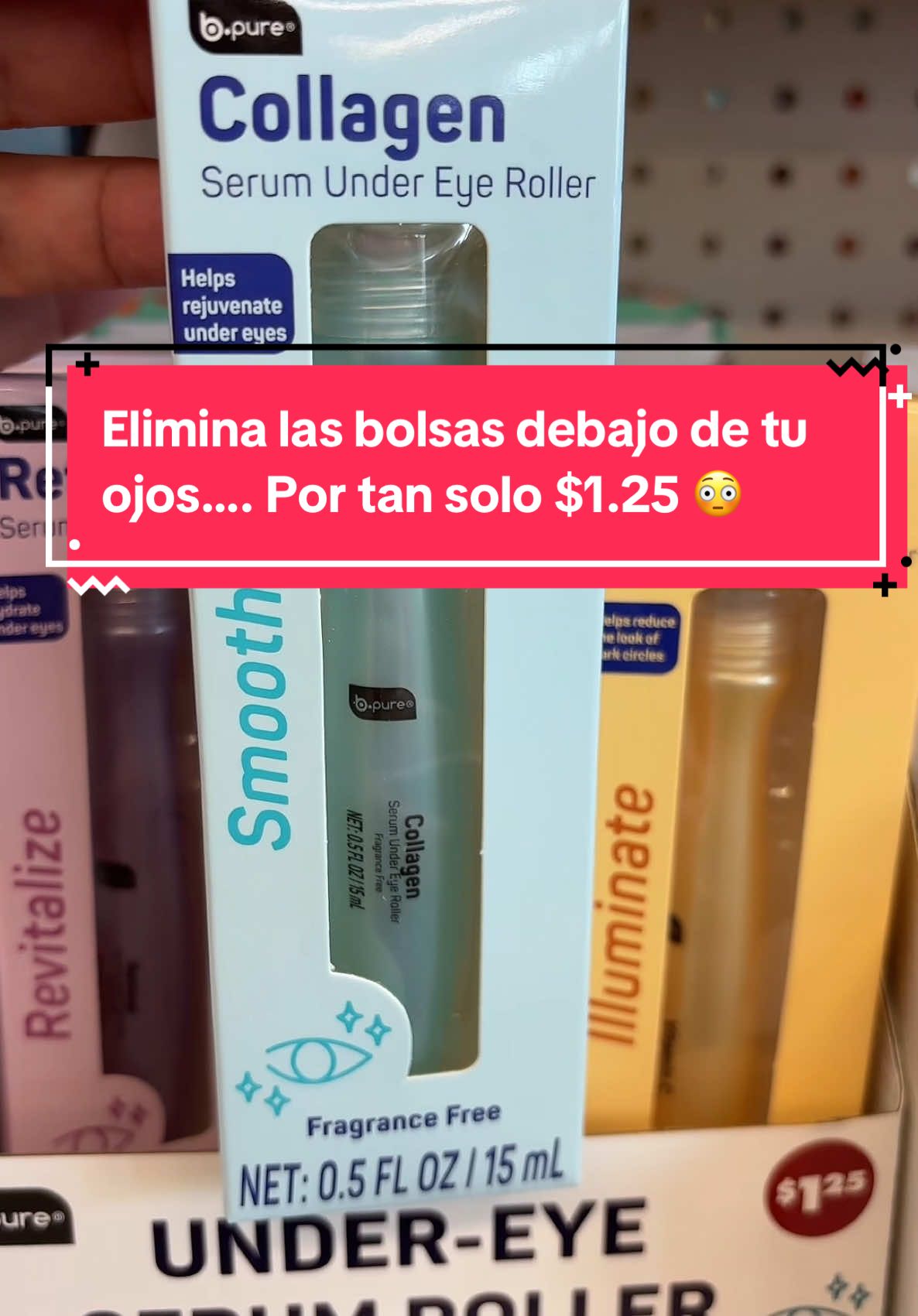 Serum under eye retinol and collagen dollar tree#serums #skincareroutine#skincareeyecream #collagenserum #retinolskincare #dollartree #dollartreefinds 