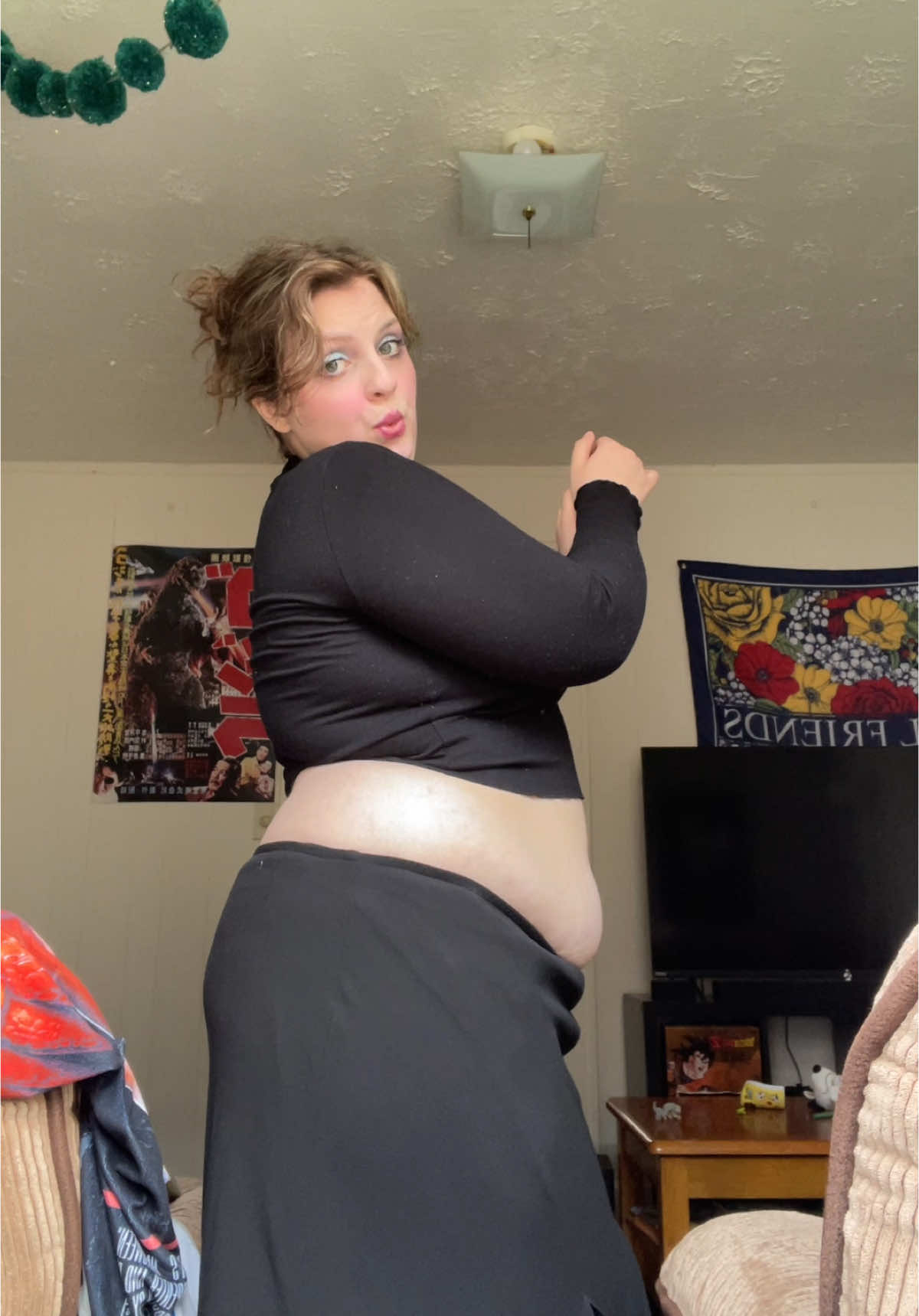 NEW WORLD ORDER!!! NOWW!!!! #belliesarebeautiful #allbodiesaregoodbodies #selflovebug #plussizelowrise #plussize #fatfashion #lowrise #belliesout #curvytiktok 