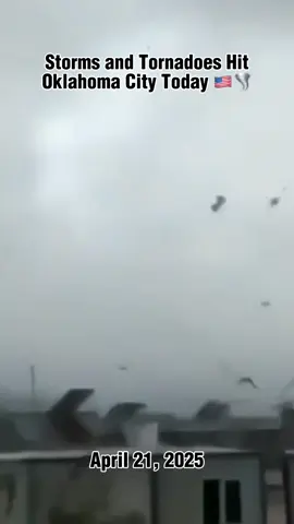 Storms and Tornadoes Hit Oklahoma City Today! #oklahoma #storm #oklahomacity #tornado #viral