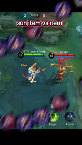 sun item vs item ?#MLBB #MLBBRankParty #MobileLegendsBangbang #suntiktok 