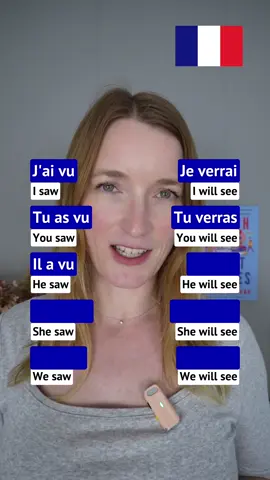Conjugate Voir (To see) with me - Passé Composé & Futur Simple #LearnFrench #FrenchWithDylane #FrenchTips #FrenchForBeginners #FrenchGrammar #FrenchPronunciation #DailyFrench #FrenchLesson #FrenchVocabulary