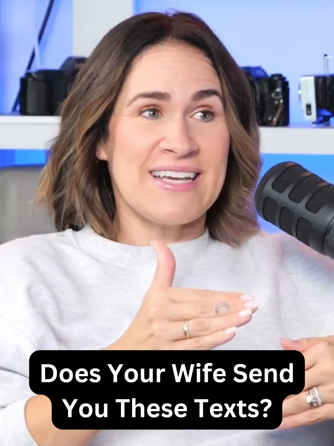 Throwback to the debate about these texts. Let’s be honest - is this happening in your marriage? 😆 #CoffeeWithJenniAndDre #ParentingAdventures #BlendedFamilyLife #podcastlife #podcastersofinstagram #podcast #marriedlife #MeetTheJoneses #LifeWithJenniAndDre #jennianddrecommunity #RelationshipTalk