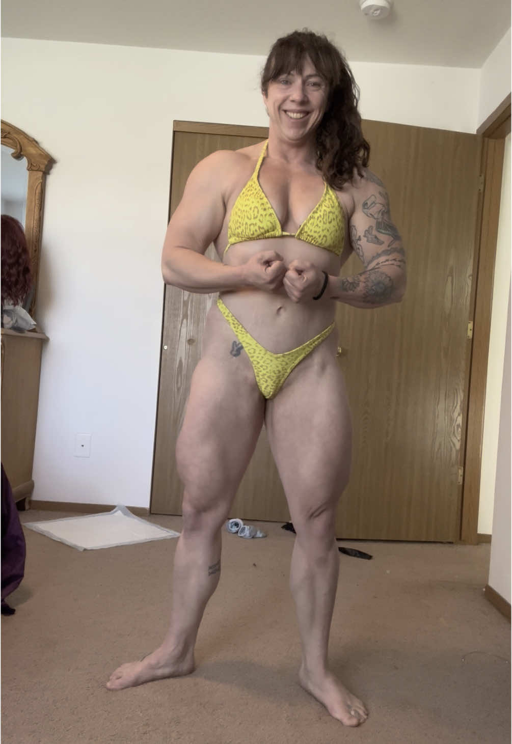 #Fitness #contentcreator #womansphysique #thick #fbb #muscles #offseason #stronggirl 