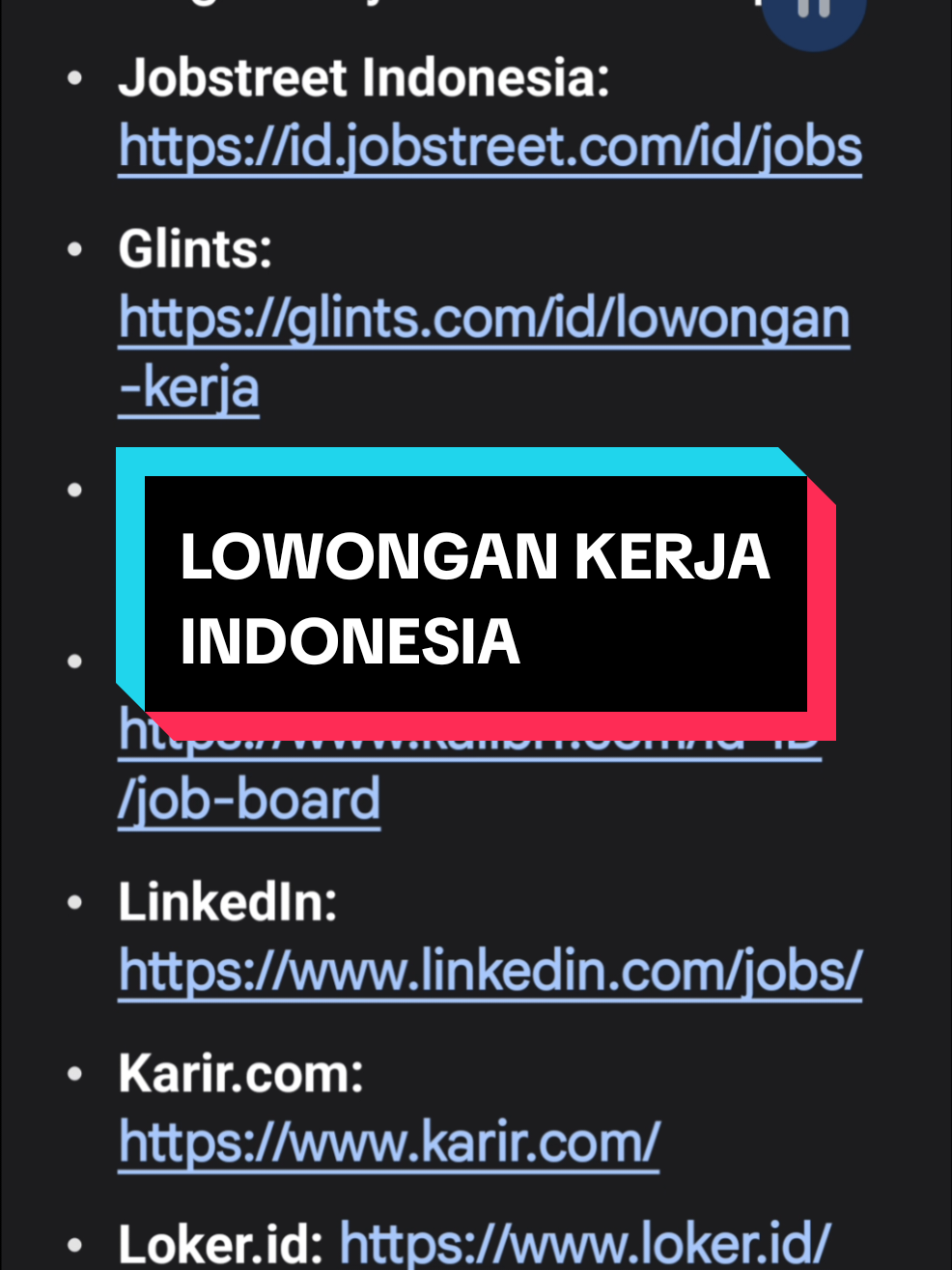 situs lowongan kerja di Indonesia #viral #lowongankerja 