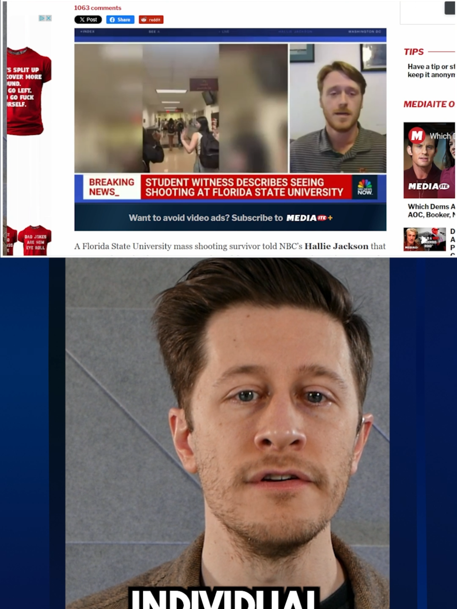 Pro-Trump MAGA lunatic shoots up Florida State University