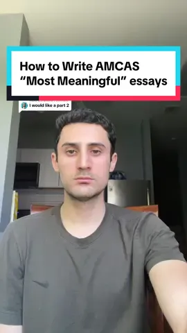 Replying to @Diamond here’s exactly how I wrote my most meaningful activities last cycle that helped me get multiple acceptances. For more MCAT and premed advice drop me a follow and check out my previous videos. And if you have any questions lmk in the comments and I’ll do my best to answer them 🤝 #mcat #premed #medschool 