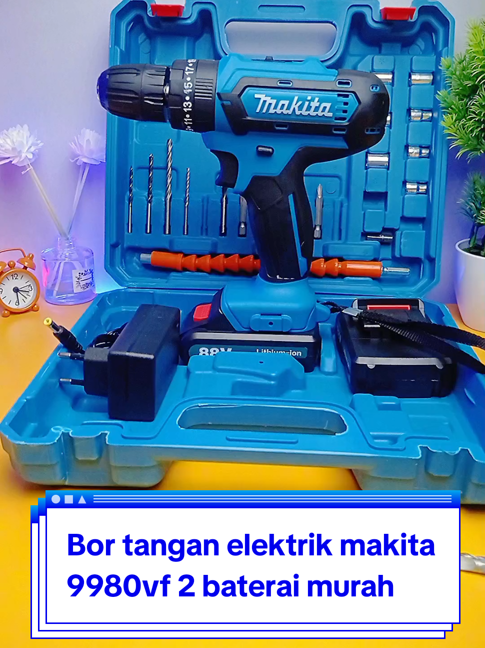 Bor tangan makita 9980vf #bortangan #bortanganelektrik #bortanganmakita #bortanganbaterai 