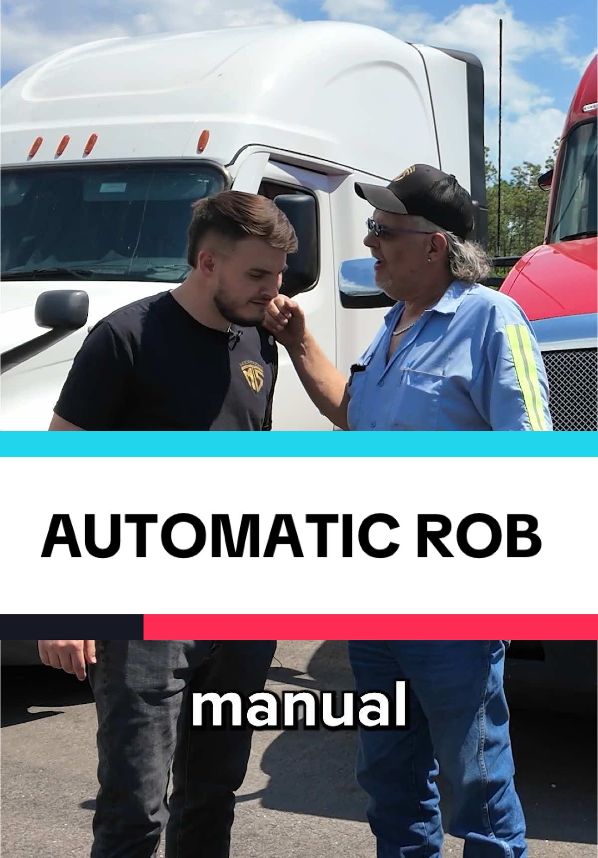 Uncle Rob in an Automatic KW 🚛😭 @Robert Boblitt #kenworth #semitruck #automatic #manual #cdl #cdldriver #usa #merdzic 